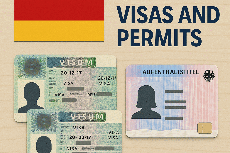 german visas and permits